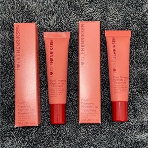 Ole Henriksen pout preserve peptide lip treatment Strawberry Sorbet duo -